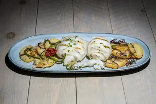 Calamar a la brasa