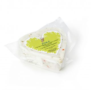 Сир козиний Сердечко з венгерськими травами 45% (200г)