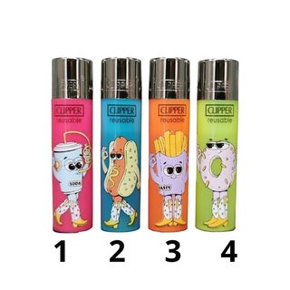 Isqueiro Food For Thought Collection - Clipper 1un