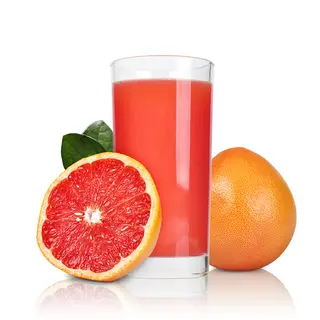 fresh grapefruit