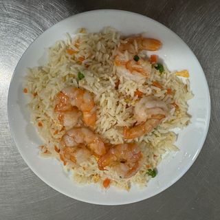 Arroz Frito Con Gambas