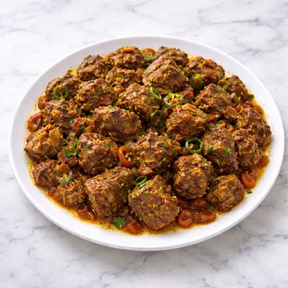 Dry Fry Goat Meat 1/4 Kg