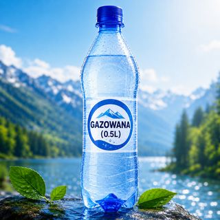Krystaliczne Źródło woda gazowana (0.5 L)