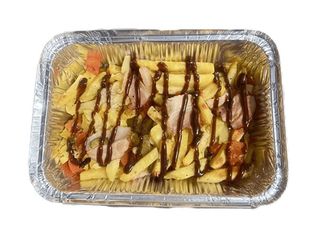 Запечена картопля з беконом під соусом Барбекю (290g)