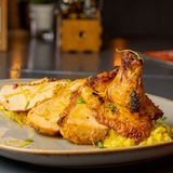 Джинджифилено пиле с ризото Лимончело (350г)