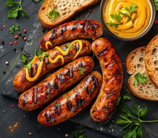 Carnati de casă la gratar