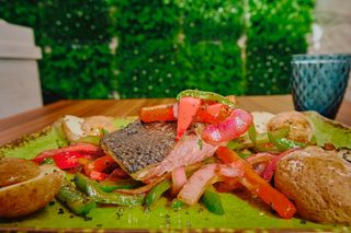 Salmón A La Plancha