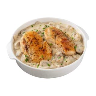 Pollo Con Champiñones