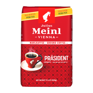 89 - Präsident Ground Coffee /  დაფქული ყავა პრეზიდენტი  0.5კგ/kg 