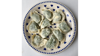 Pierogi ze szpinakiem i fetą 8 szt.