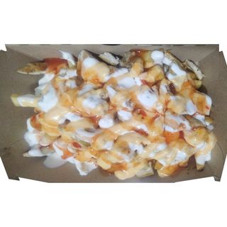Cartofi pai piept de pui și sos  400 gr 