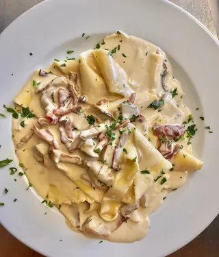 PAPPARDELLE SPECK PORCINI