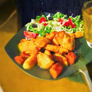 Пилешки медени хапки (300г)