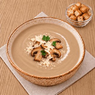 Крем-суп грибний з пармезаном (300/15г)