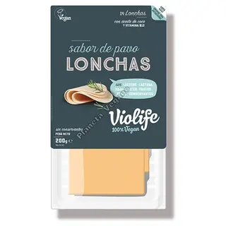Lonchas Veganas Sabor Pavo Violife 200Gr