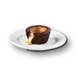 fondant de bailleys con helado 