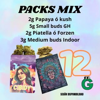 PACK MIX 12Gr