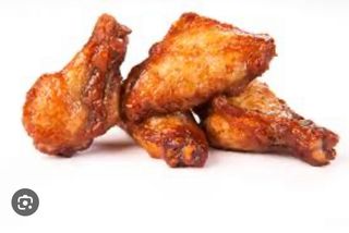 Alette di pollo con patatine - 5 pezzi