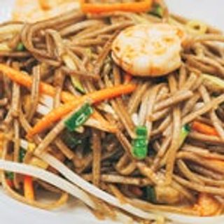 165. Spaghetti di riso con verdure