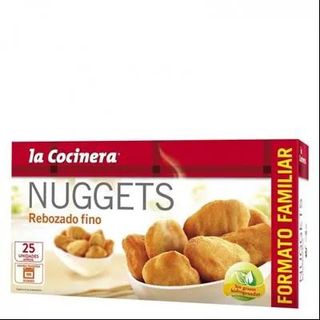 Nuggets De Pollo Rebozado Fino La Cocinera 400 Gr.
