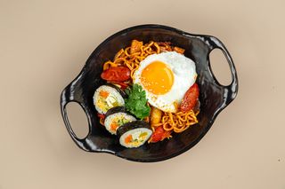 РАПОККИ С СОСИСКАМИ И СЫРОМ 