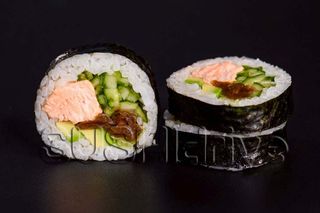 Futomak z łososiem teriyaki 6szt