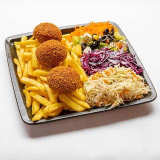  Falafel na talerzu duży