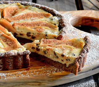 Torta pere e cioccolato