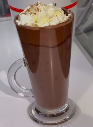 Chocolate Quente de Nutella