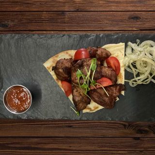 Шашлик  із свинячого ошийка 