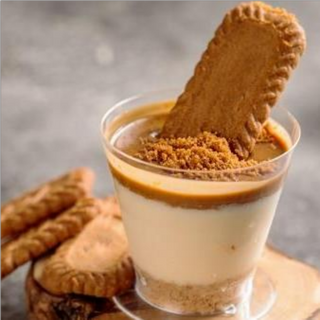 Tarta galleta Lotus en vasito 300 Gr. Ud.