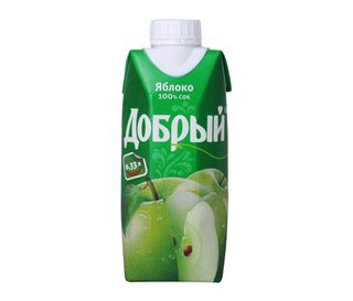 Դոբրի խնձոր 0.33լ