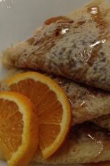 Slatke palačinke sa šumskim voćem