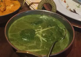 Palak paneer kofta