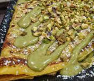 Crepes al pistacchio