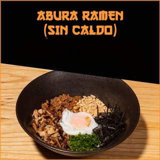 Abura ramen (sin caldo)