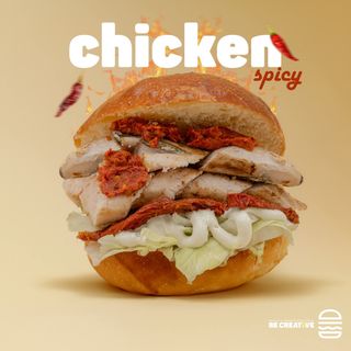 Chicken burger