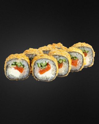 Salmon tempura
