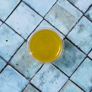 Olio Evo, lime e zenzero