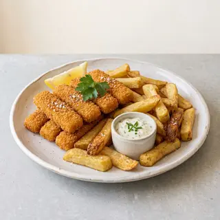 Fish Fingers And Chips