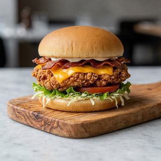 Crispy chicken deluxe