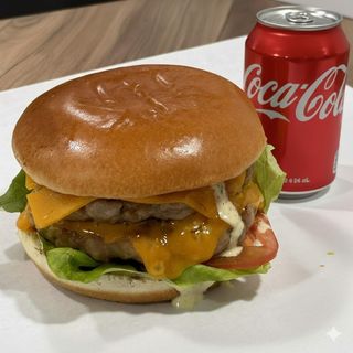 Pileći burger + Coca - Cola