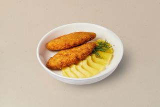 Котлеты из индейки с гарниром