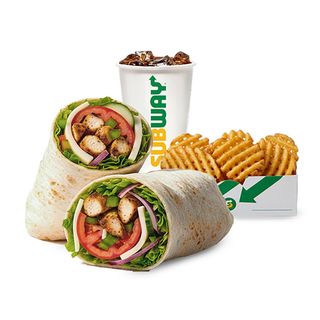 ვრაპი ქათმის ტერიაკი კომბო