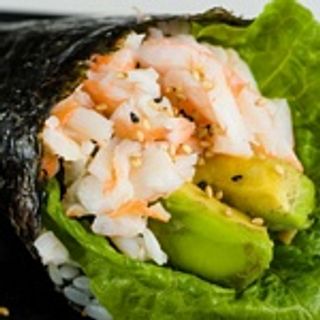 Temaki gambero cotto