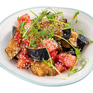 Хрустящий баклажан салат