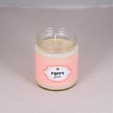 Poppy Flower Candle