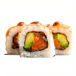 189. Uramaki Salmón Y Trufa (8 Uds.)