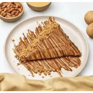  Crunchy Snickers Crepe   