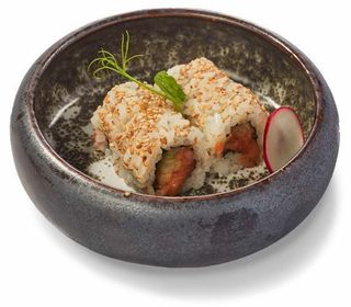 118. Spicy sake roll - 8 pezzi